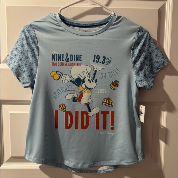 Disney Tops - RunDisney Wine and Dine 2024 Half Marathon Weekend Mickey and Minnie Mouse Shirt